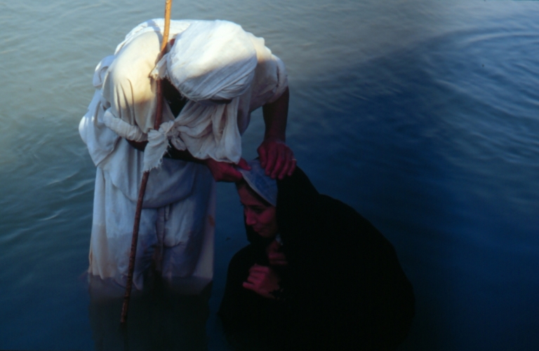 Chrzest Mandejczyków, Iran 1999, fot. Jarosław Fret, Kamila Klamut