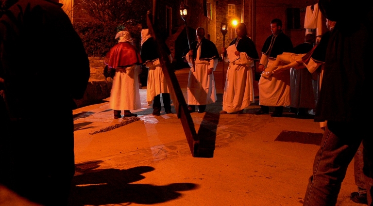 Liturgia Świąt Wielkiej Nocy, Korsyka 2007, fot. Grzegorz Pawlik