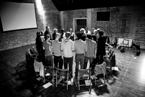 Warsztat prowadzony przez Arama Kerovpyana „Śpiew modalny: Podróż w dźwięku”, 2012, fot. Karol Jarek