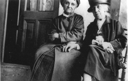 Camille Claudel i Jessie Lipscomb, zakład psychiatryczny w Montdevergues, 1929