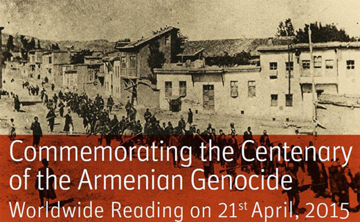 21.04.2015 - Worldwide Reading Commemorating the Centenary of the Armenian Genocide